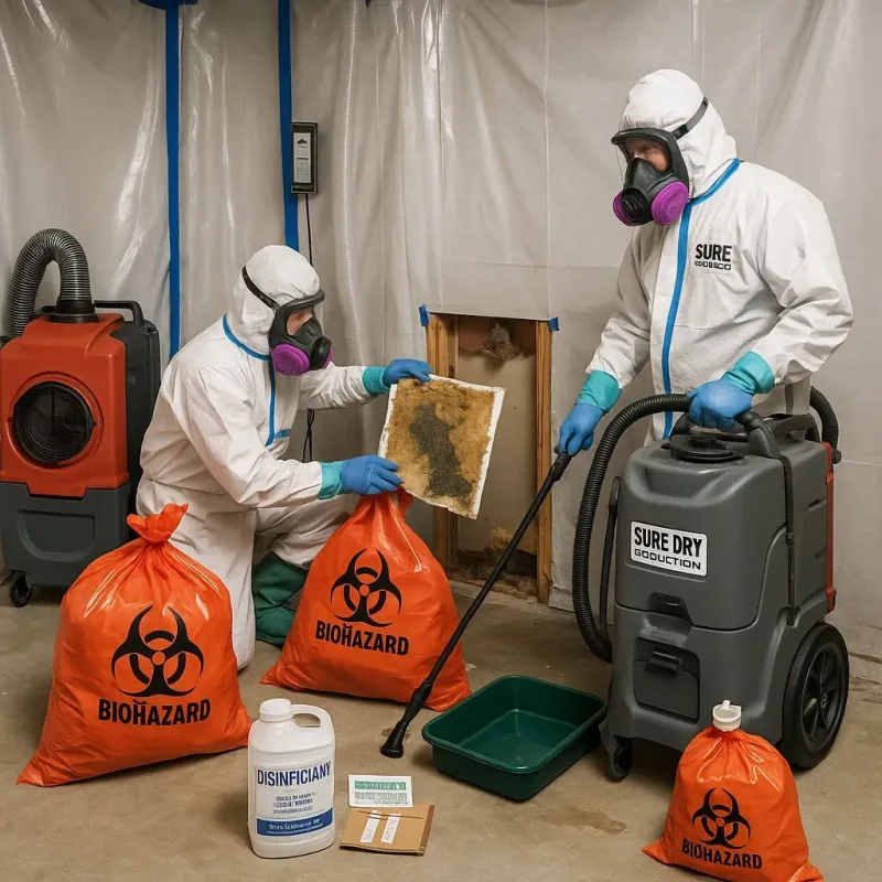 Contaminated Water Handling Protocols process in Terramuggus, CT