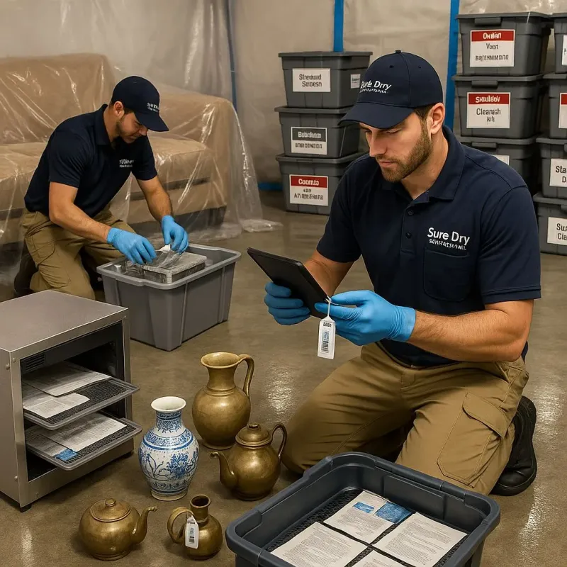 Content Protection and Restoration process in Terramuggus, CT